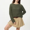 3D Knit mesh-genser for kvinner
