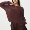 3D Knit mesh-genser for kvinner