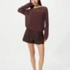 3D Knit mesh-genser for kvinner