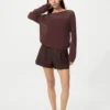 3D Knit mesh-genser for kvinner