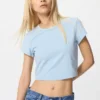 AIRism Soft Cropped T-skjorte for kvinner