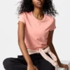 AIRism Soft Cropped T-skjorte for kvinner
