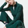 AIRism Soft Half-Zip T-skjorte for kvinner