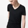 AIRism T-skjorte for menn | V-hals