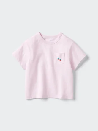 Baby Baby AIRism bomulls-T-skjorte | Patch