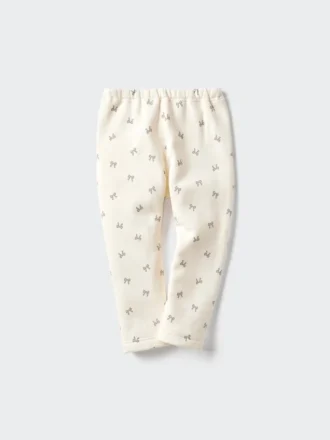 Baby Baby Fleece Tights | Trykt