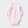 Baby Baby langermede bodyer | Åpen front | Pointelle