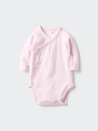 Baby Baby langermede bodyer | Åpen front | Pointelle