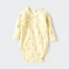 Baby Baby langermede bodyer | Trykt | Åpen front