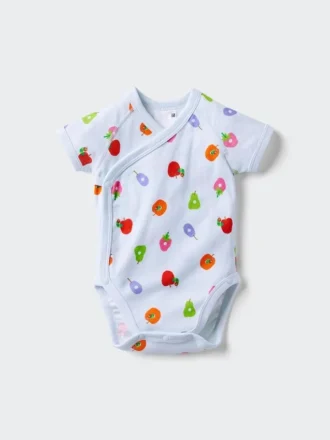 Baby Baby the Picture Book Collection Bodyer med korte ermer | Åpen front | Caterpillar