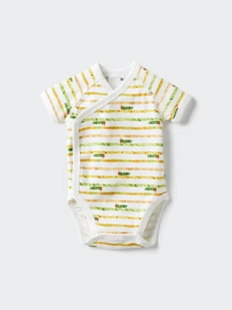 Baby Baby the Picture Book Collection Bodyer med korte ermer | Åpen front | Caterpillar