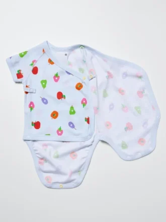 Baby Baby the Picture Book Collection Bodyer med korte ermer | Åpen front | Caterpillar