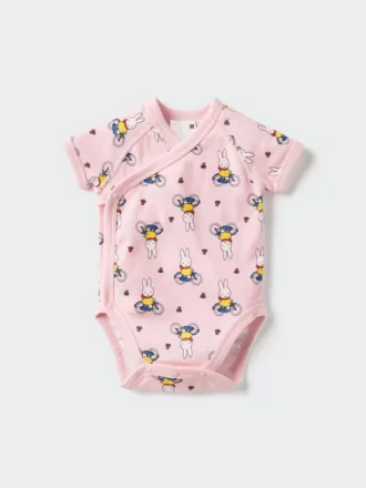 Baby Baby the Picture Book Collection Bodyer med korte ermer | Åpen front | Miffy