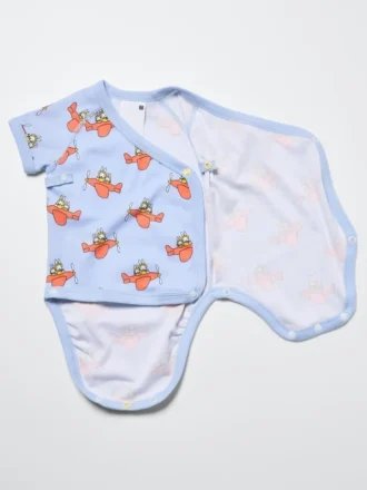 Baby Baby the Picture Book Collection Bodyer med korte ermer | Åpen front | Miffy