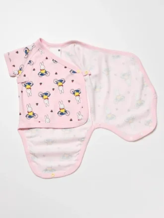 Baby Baby the Picture Book Collection Bodyer med korte ermer | Åpen front | Miffy