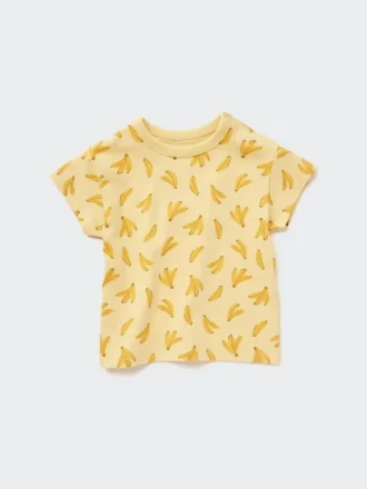 Baby Dry T-skjorte med rund hals og korte ermer