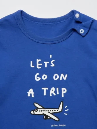 Baby Jason Polan UT grafisk T-skjorte