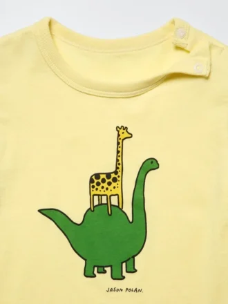 Baby Jason Polan UT grafisk T-skjorte