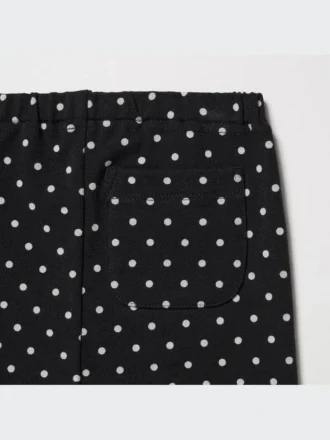 Baby tights i full lengde (prikkete)