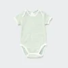 Babybodyer med korte ermer (stripet)