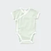 Babybodyer med korte ermer (stripet)