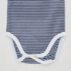 Babybodyer med korte ermer (stripet)