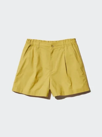 Barneshorts i lin og bomull