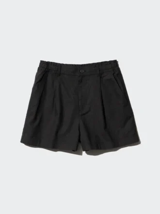 Barneshorts i lin og bomull