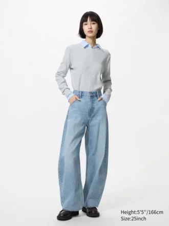 Barrel-Jeans for kvinner