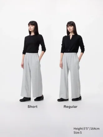 Bred joggebukse for kvinner