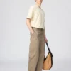 Chinobukser i bred modell for menn