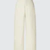 Chinobukser i bred modell for menn