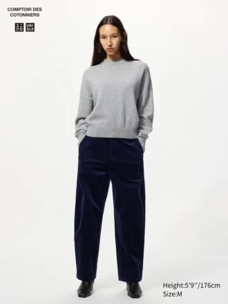 Corduroy-bukser for kvinner
