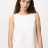 Crepe Jersey-Bh-top med båthals til damer