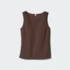 Crepe Jersey-Bh-top med båthals til damer