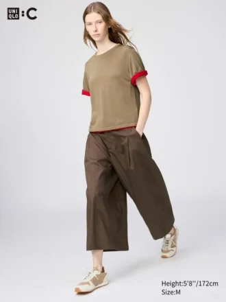 Culottes i bomull for damer
