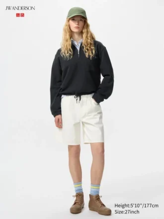 Denim-halvbukser for kvinner