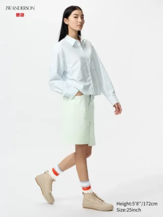 Denim-halvbukser for kvinner