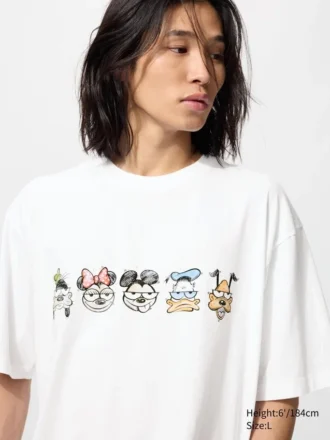 Disney Art UT grafisk T-skjorte for menn