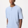 Dry Waffle Henley T-skjorte for menn