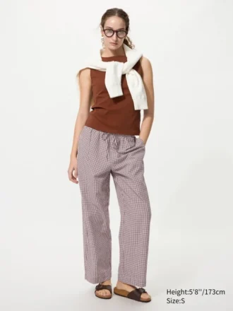 Easy Bukser for kvinner | Gingham