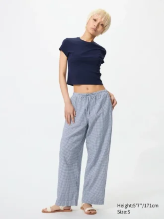 Easy Bukser for kvinner | Gingham