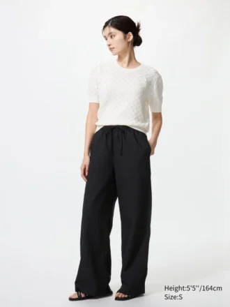 Easy Bukser i linblanding for kvinner