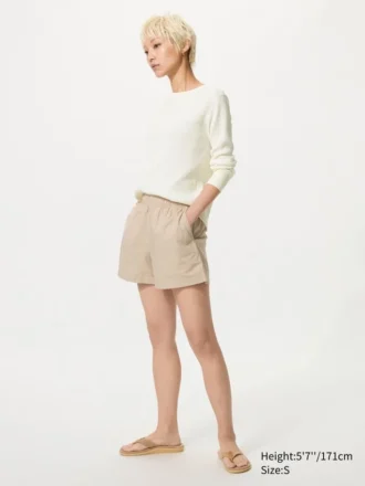 Easy shorts i bomull for damer