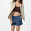 Easy shorts i bomull for damer | Denim