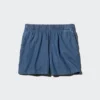 Easy shorts i bomull for damer | Denim