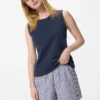 Easy-shorts i bomull for damer | Stripe