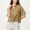 Easy-shorts i bomull for damer | Stripe
