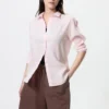Easy shorts i linblanding for damer