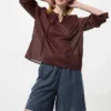 Easy shorts i linblanding for damer